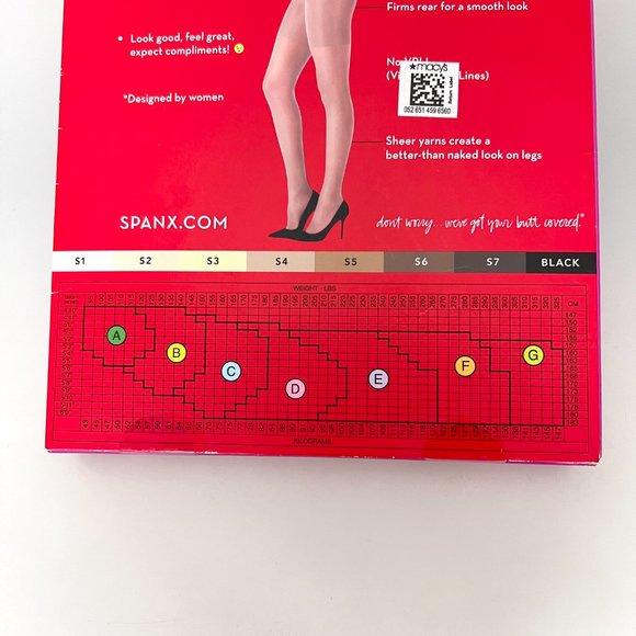 Spanx Shaping Sheers IFirm Believer High Waist Sheer B - Picture 6 of 7